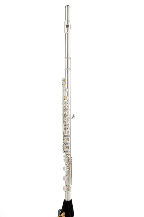 Silver-Plated 17 key cupronickel body open hole flute for beginners0