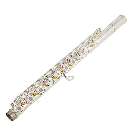 Silver-Plated 17 key cupronickel body open hole flute for beginners3