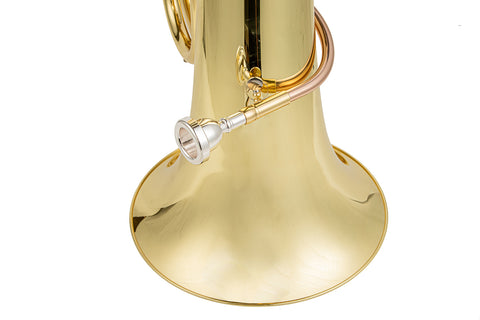 Professional-Grade-3-Piston-Bb-Marching-Tuba-with-Pipe-JP-YBB-202MWC-Brass-Musical-Instrument