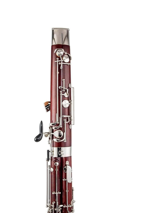 AUROSUS BNS-M Maple Bassoon 26-Key Full German System in C with Case - Silver-Plated for Students - JP Professional Instrument Store