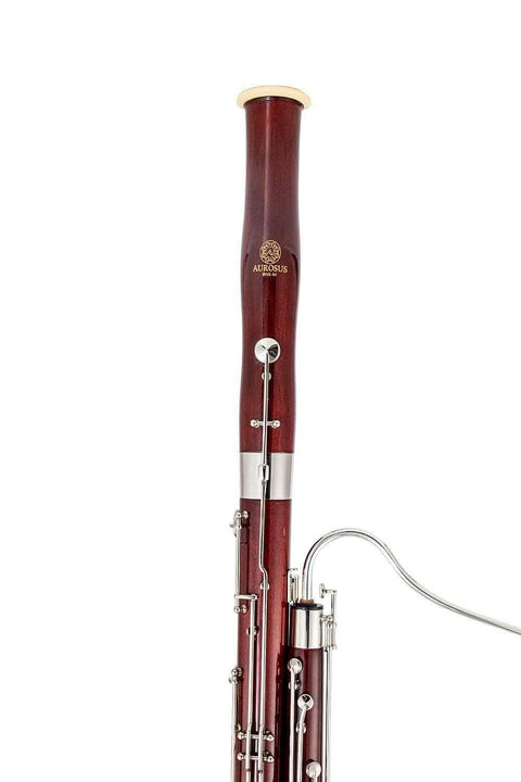 AUROSUS BNS-M Maple Bassoon 26-Key Full German System in C with Case - Silver-Plated for Students - JP Professional Instrument Store