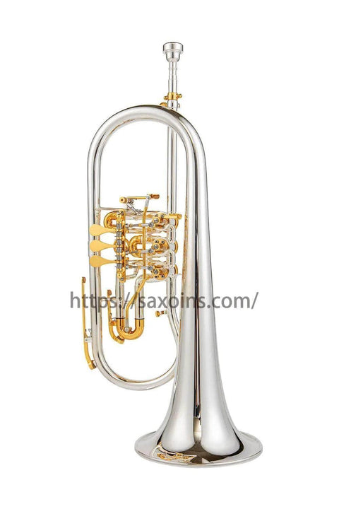 24R Edition Flugelhorn Flugel horn with rotary valves - JP Professional Instrument Store