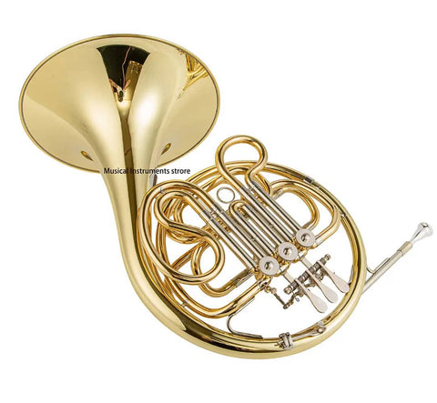 AAHN-103 Yellow Brass Student F French Horn for student8