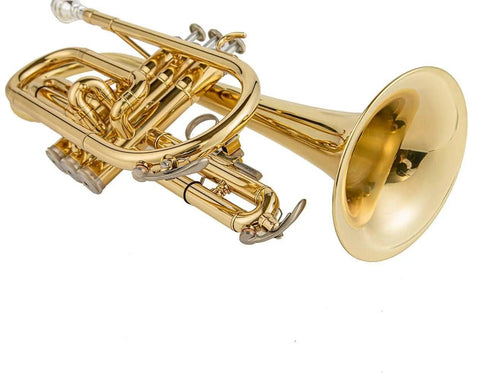 JP YCR-4330 Bb Cornet by Aurosus - Exceptional quality yellow brass instrument with gold lacquer finish4