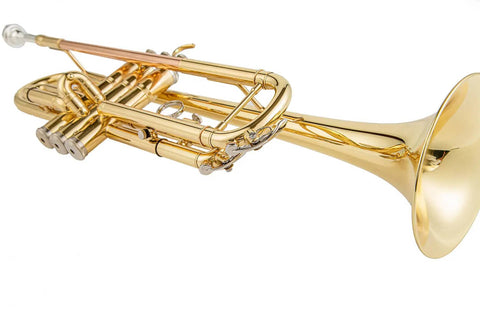 Aurosus YTR-2330 B Flat Trumpet in shiny gold finish for beginners0