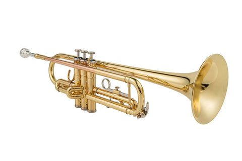 Aurosus YTR-2330 B Flat Trumpet in shiny gold finish for beginners5