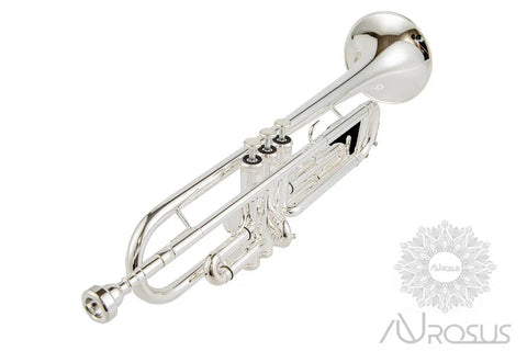 Aurosus Bb Student Trumpet YTR-2330S Silver Plated Piccolo Trumpet - JP Professional Instrument Store