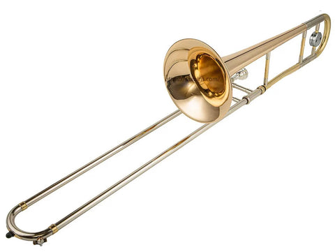 Bb Tenor Trombone JP031 Gold Brass with trigger and case, best for students4