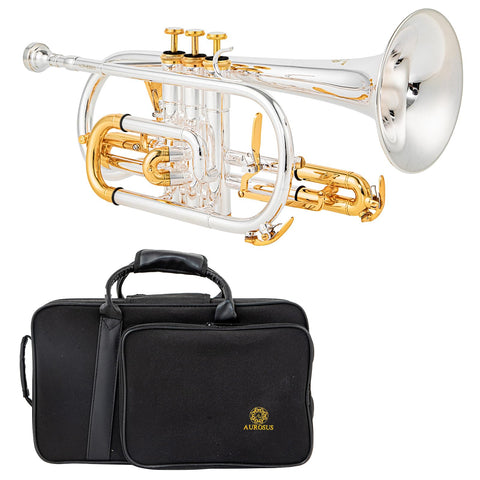 Bb Trigger Cornet CR-8358 | Yellow Brass Professional Cornet | JP Music Store