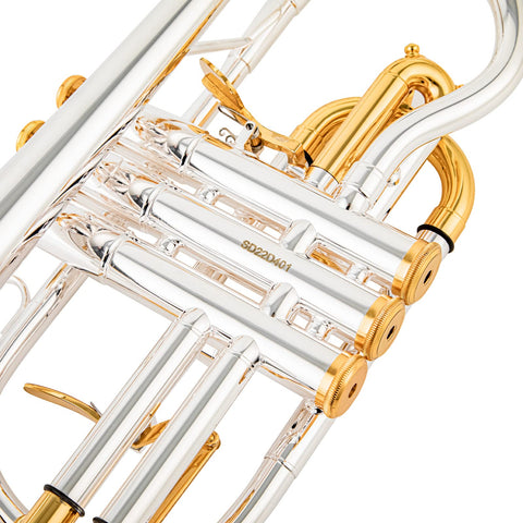 Bb Trigger Cornet CR-8358 | Yellow Brass Professional Cornet | JP Music Store