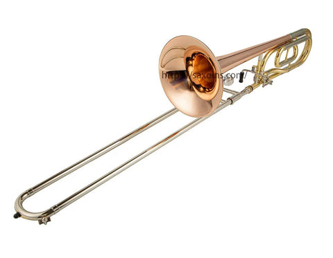 Best Bb/F high grade modulated tenor trombone with clear lacquer finish - JP8