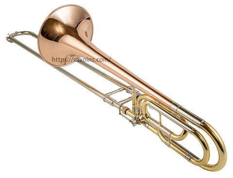 Best Bb/F high grade modulated tenor trombone with clear lacquer finish - JP3