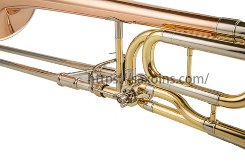 Best Bb/F high grade modulated tenor trombone with clear lacquer finish - JP7