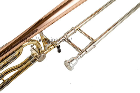 Best Bb/F high grade modulated tenor trombone with clear lacquer finish - JP5