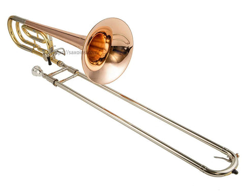 Best Bb/F high grade modulated tenor trombone with clear lacquer finish - JP6