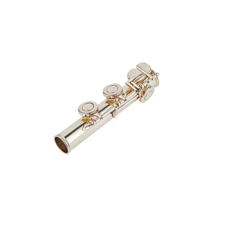 Closed Hole Flute with 16 Keys, C Key, Offset G, Silver Plated, JP7