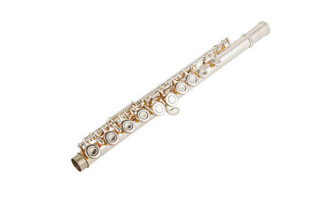 Closed Hole Flute with 16 Keys, C Key, Offset G, Silver Plated, JP5