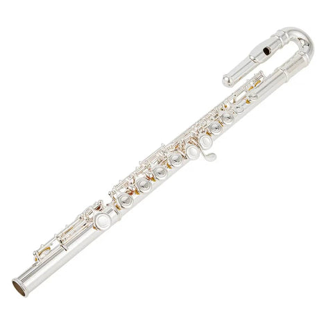 Silver-Plated 16 Keys Closed Hole C Flute with Offset G and Split E Key