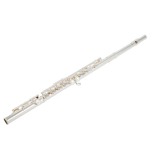 16-Key Silver Plated Flute - Beginner-Friendly Premium Grade Instrument - JP Professional Instrument Store