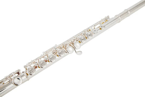 16-Key Silver Plated Flute - Beginner-Friendly Premium Grade Instrument - JP Professional Instrument Store