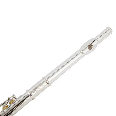 16-Key Silver Plated Flute - Beginner-Friendly Premium Grade Instrument - JP Professional Instrument Store