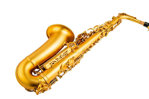 Professional Yellow Brass Eb Alto Saxophone for Beginners Students JP