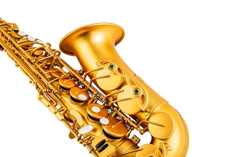 Professional Yellow Brass Eb Alto Saxophone for Beginners Students JP