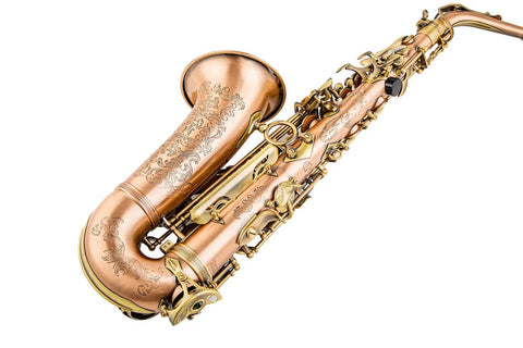 Professional Yellow Brass Eb Alto Saxophone for Beginners Students JP