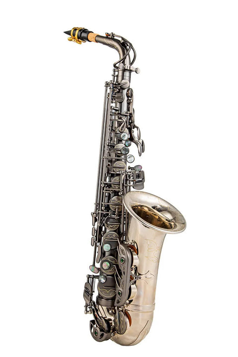 Professional Yellow Brass Eb Alto Saxophone for Beginners Students JP