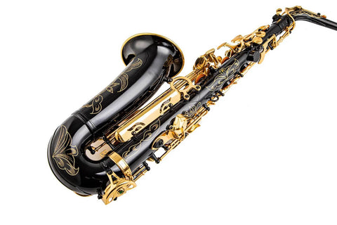 Professional Yellow Brass Eb Alto Saxophone for Beginners Students JP