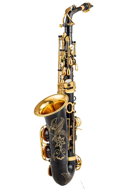 Professional Yellow Brass Eb Alto Saxophone for Beginners Students JP