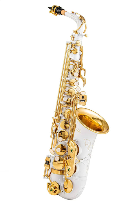 Professional Yellow Brass Eb Alto Saxophone for Beginners Students JP