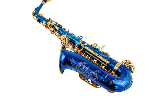 Professional Yellow Brass Eb Alto Saxophone for Beginners Students JP