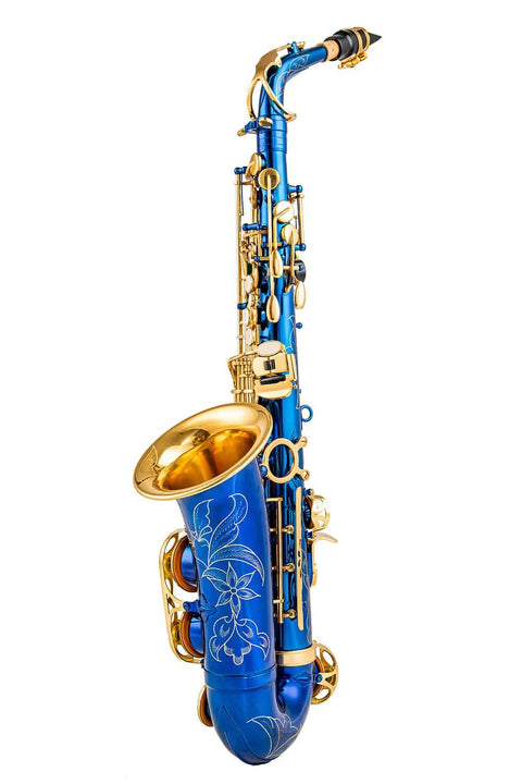 Professional Yellow Brass Eb Alto Saxophone for Beginners Students JP