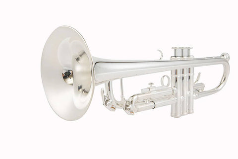 Beginner's silver plated Bb trumpet TR-6332S brass student model2