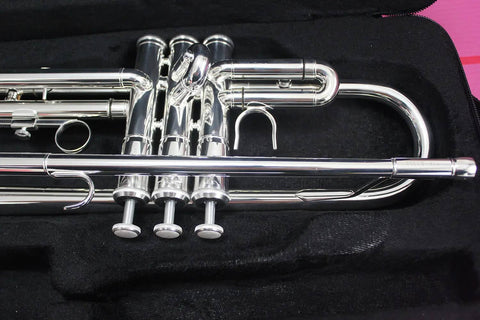 Yellow Brass Xeno Trumpet Professional Bb Silver-Plated10