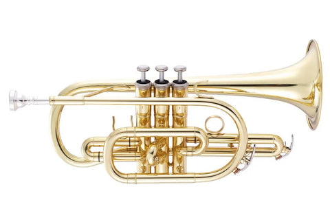 tCR-8356 Yellow Brass Bb Cornet JP